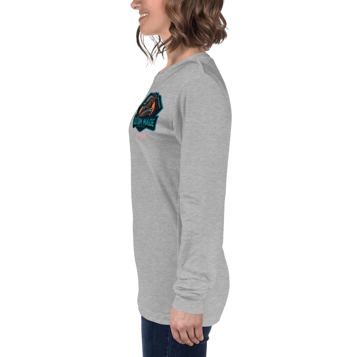 women Long Sleeve Tee for yoga