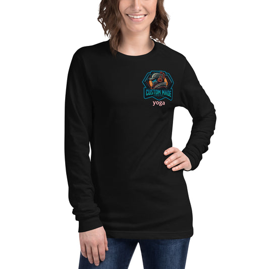 women Long Sleeve Tee for yoga