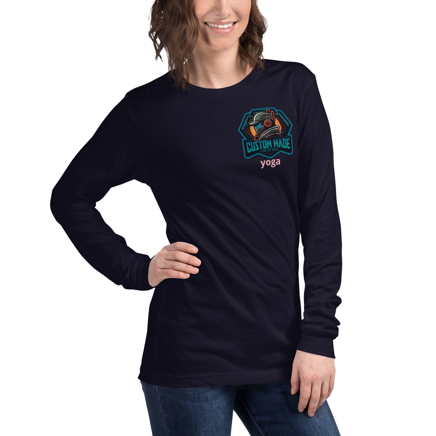 women Long Sleeve Tee for yoga