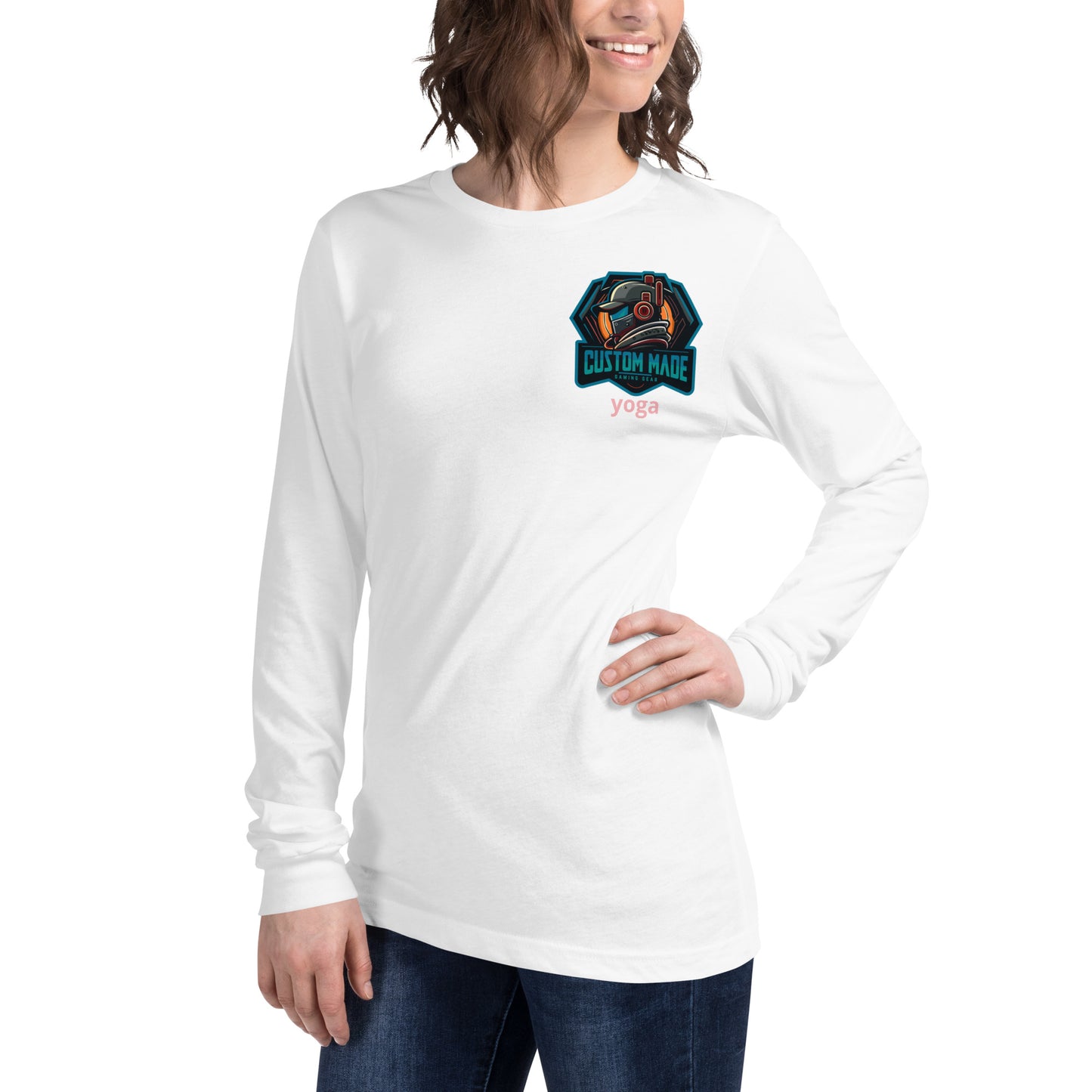 women Long Sleeve Tee for yoga