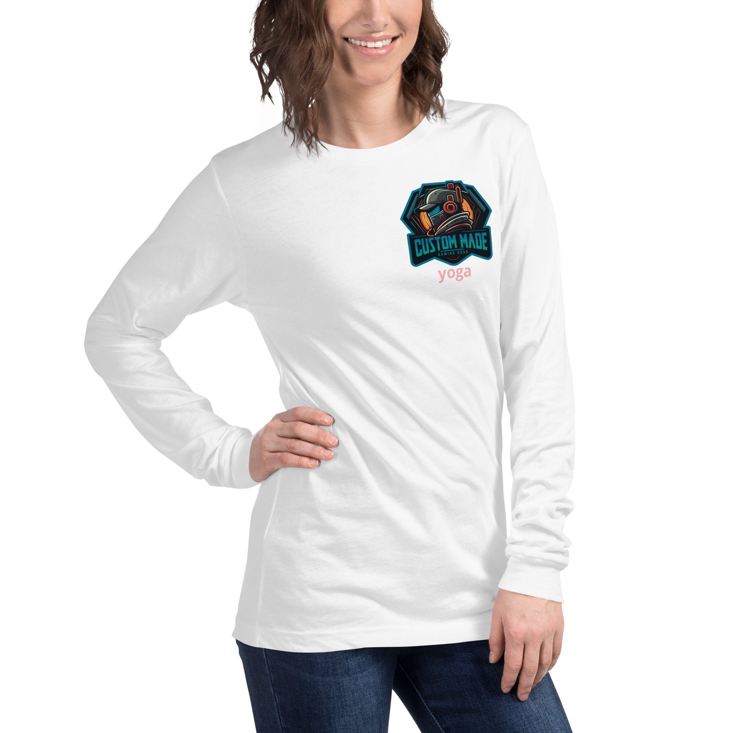 women Long Sleeve Tee for yoga